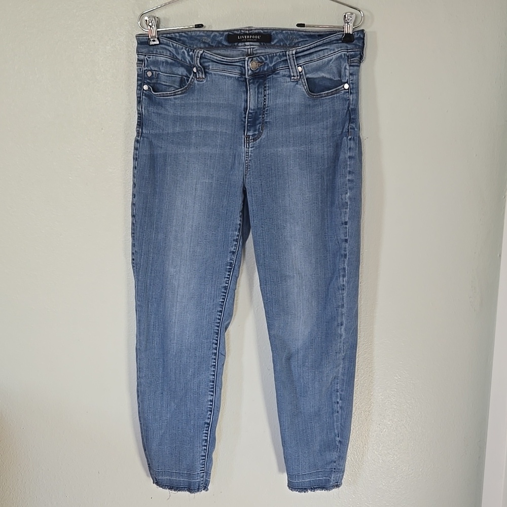 Liverpool Los Angeles | High Rise The Crop Skinnies Size 12/31